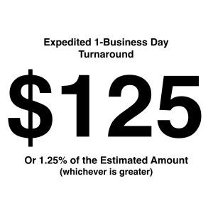 Xactimate Estimate Expedited Pricing