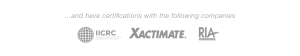 Xactimate Estimate Certifications